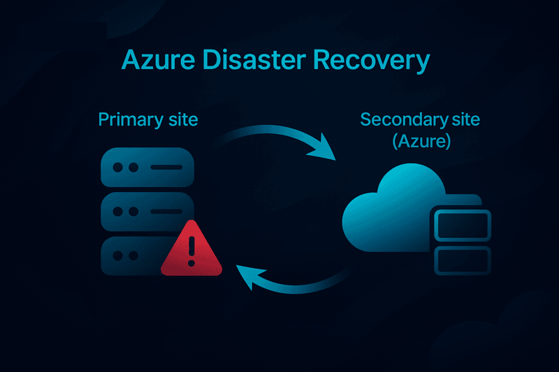Azure Disaster Recovery — replikacja i failover